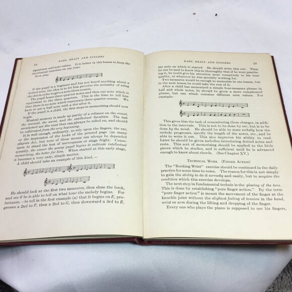 Ears, Brain And Fingers: A Text Book For Piano Teachers And Pupils (1914) - Picture 11 of 14